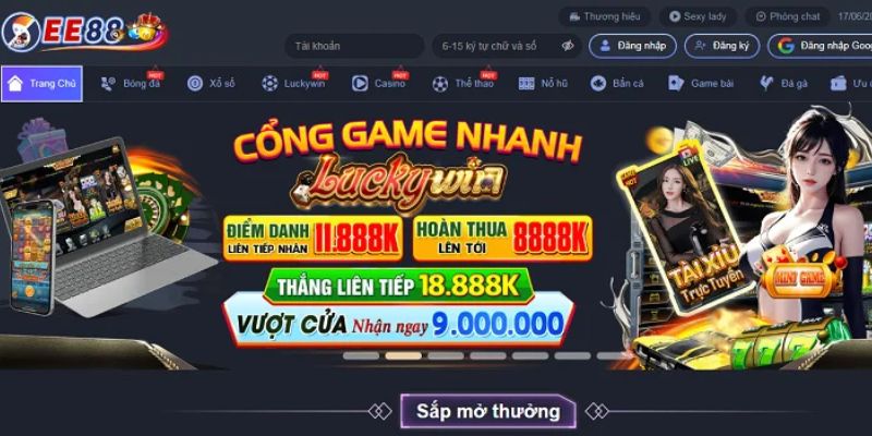 Giao diện tối ưu trên cả máy tính và di động